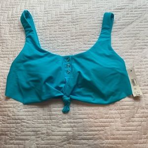 🌸3/$10 - NWT Small Turquoise Bikini Top